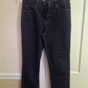 Bandolino Black Straight Leg Jeans